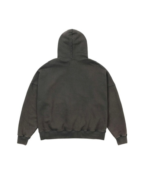 【AJOBYAJO】Curve Pocket Washed Hoodie