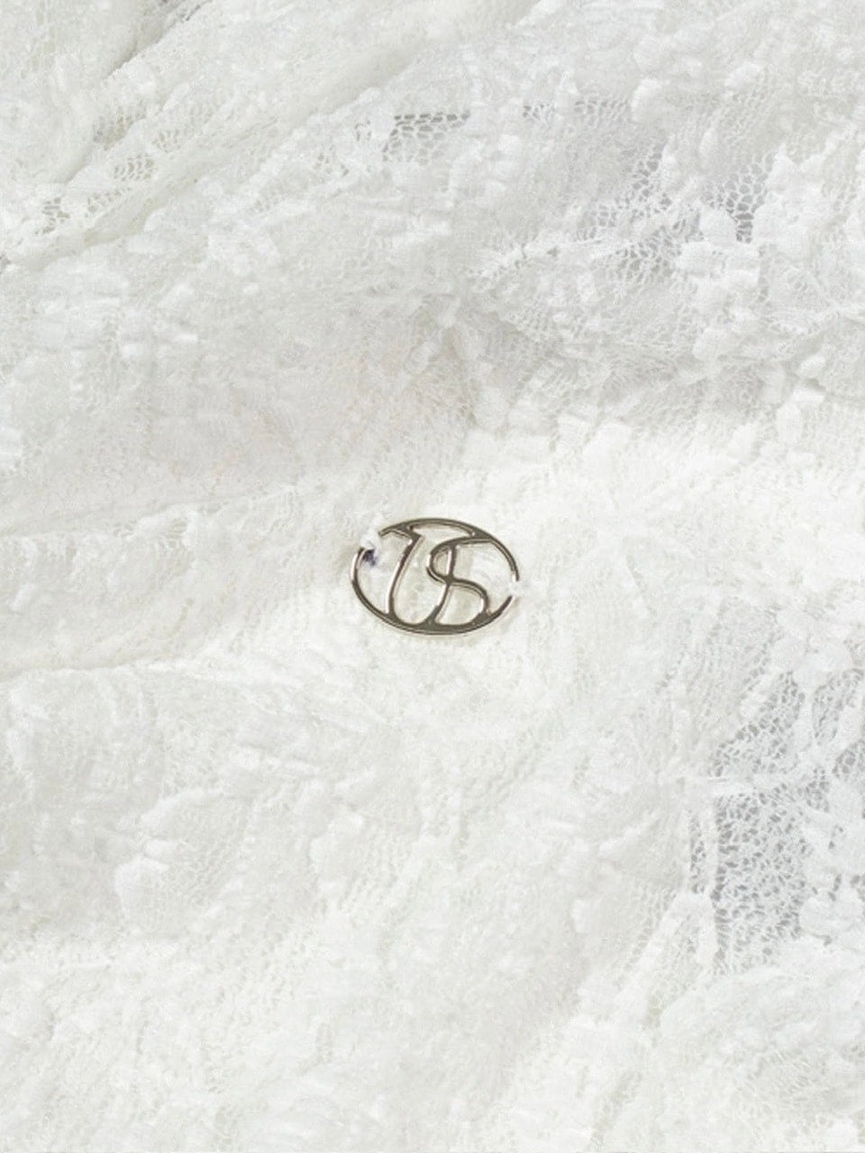 【Uglyshadow】TIE SHIRRING LACE DRESS