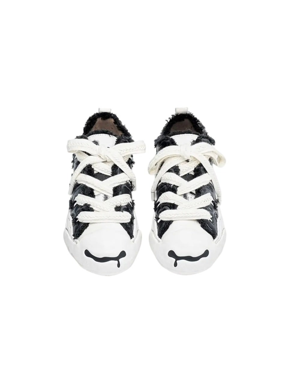 【H52】Canvas Cream Shoes