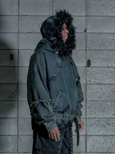 【DIG YOUR OWN GRAVE】DENIM PULLOVER (2color)