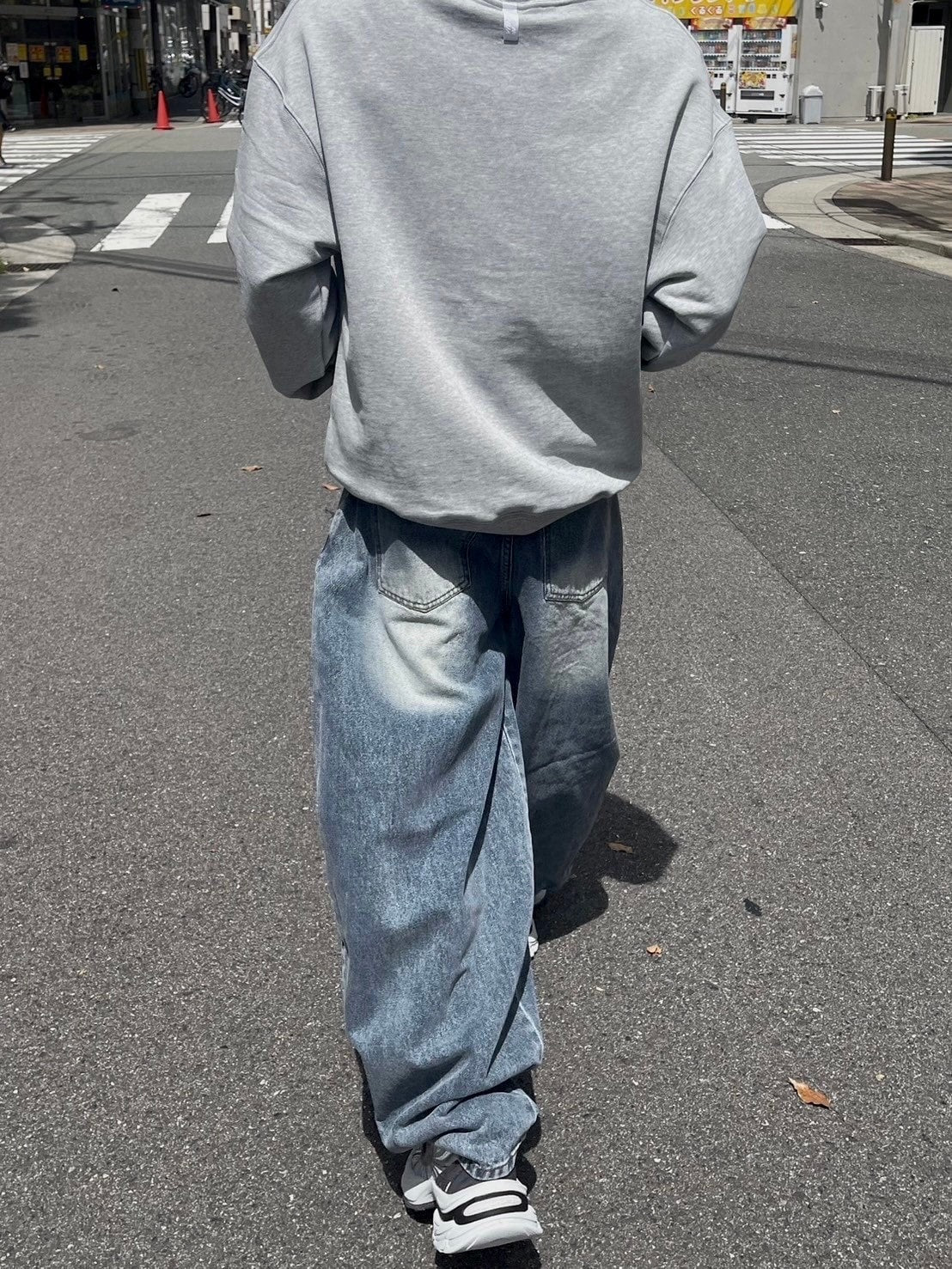 受注制【Chikashitsu +】super buggy denim pants (3color) / 【チカシツプラス】スーパーバギーデニムパンツ