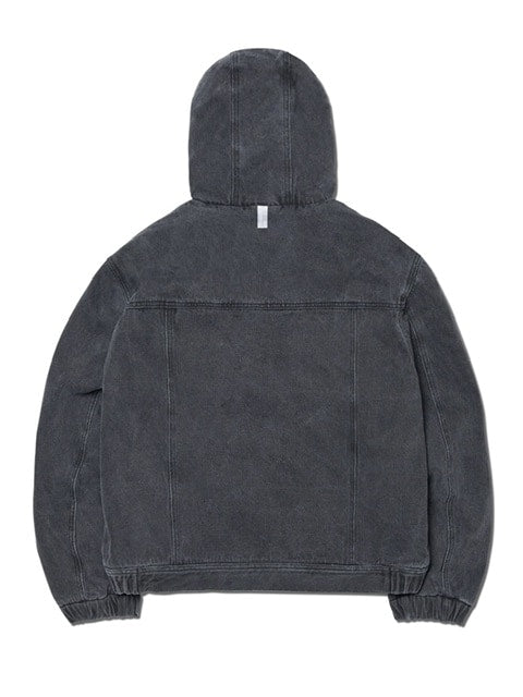 【NOMANUAL】W.D HOODED ZIP-UP JACKET / 【ノーマニュアル】フードジップアップ長袖パーカーミリタリージャケット