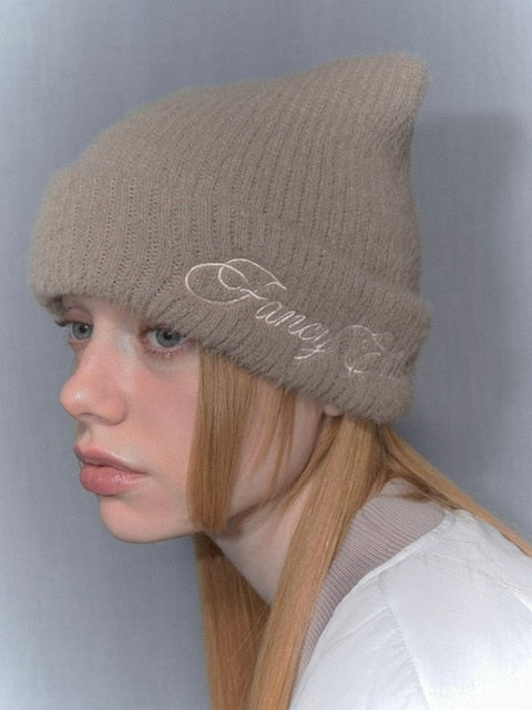 【FANCY CLUB】SOFT CREAM BEANIE / 【ファンシークラブ】ソフトクリーム猫耳ニット帽子