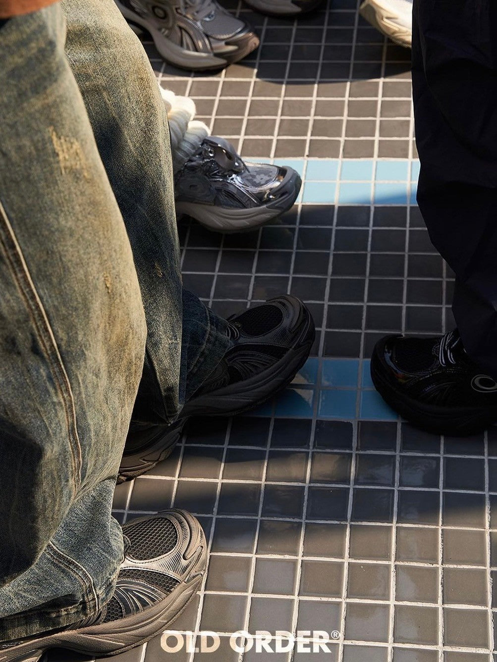 【OLD ORDER】OLD ORDER TURBO GT CHARCOAL / 【オールドオーダー】ターボGTボリュームスニーカー