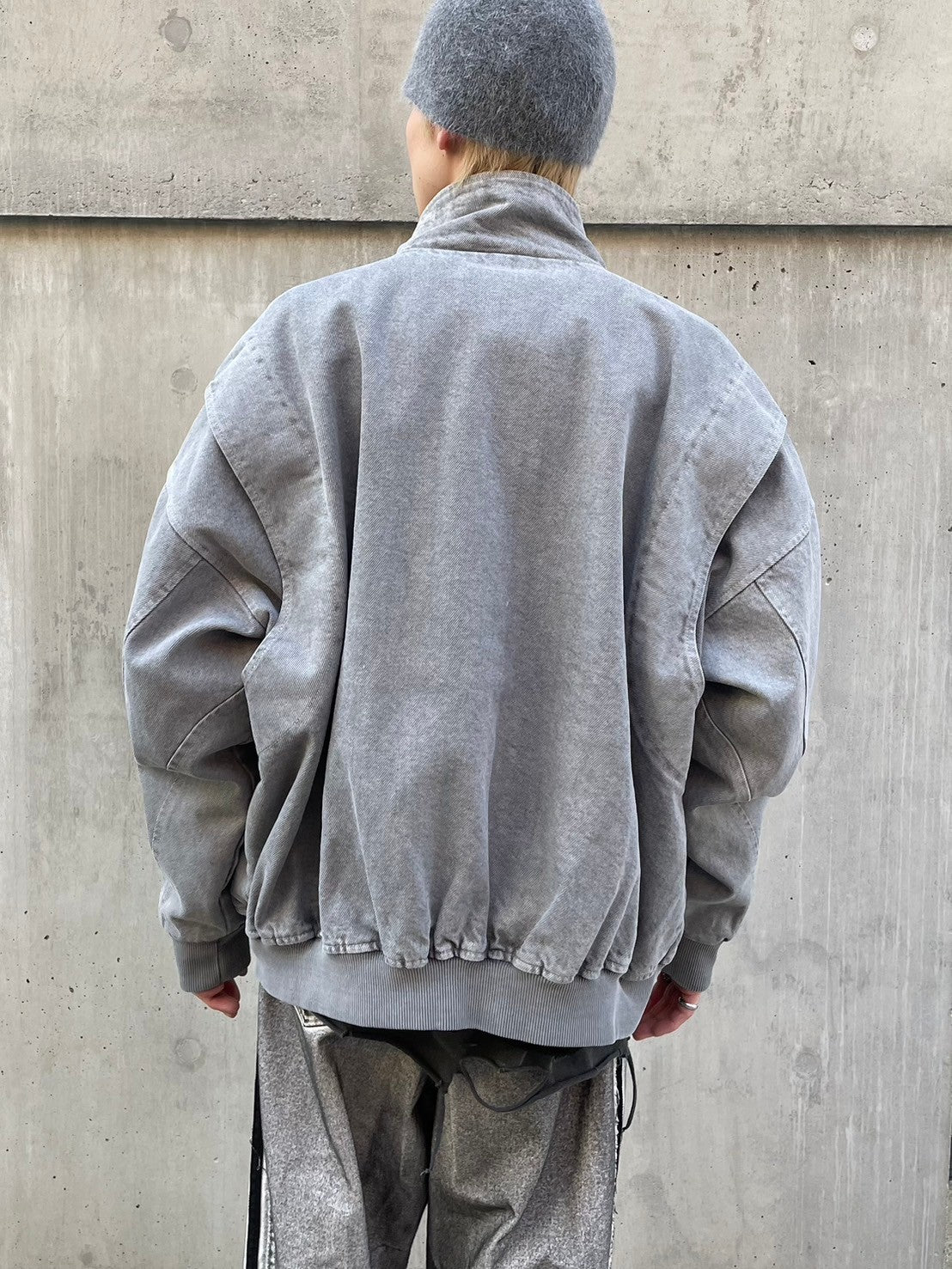 受注制【nmtc +】pigment flight jacket (2color)