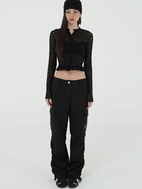 【Uglyshadow】OFFICIAL STRING CARGO PANTS