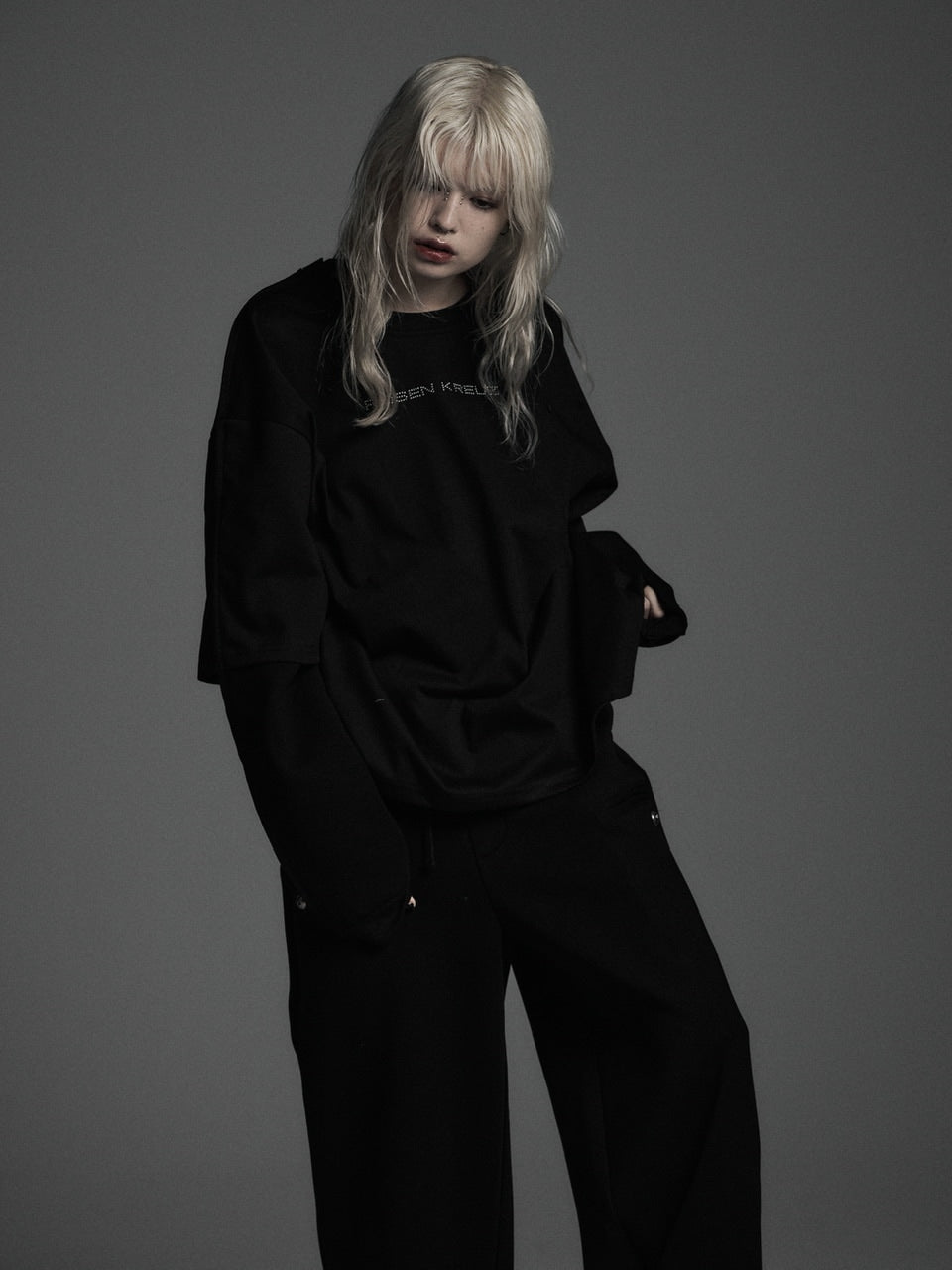 【Rosen Kreuz】the taste“V” LAYERED LONG SLEEVES