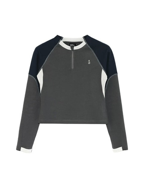 【ARCH by ROARINGWILD】Half-Zip Warm Training Wear Long Sleeve T-Shirt (Women's)