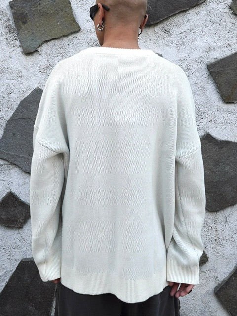 【LOVE KILLER】Total logo oversize knit