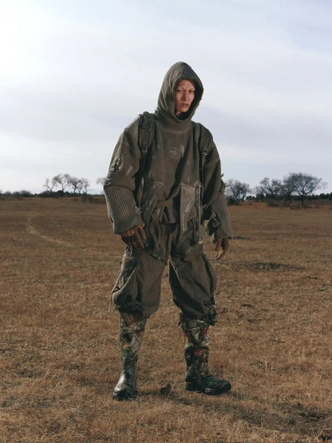 【PERSONSOUL】Cotton Armor Hoodie