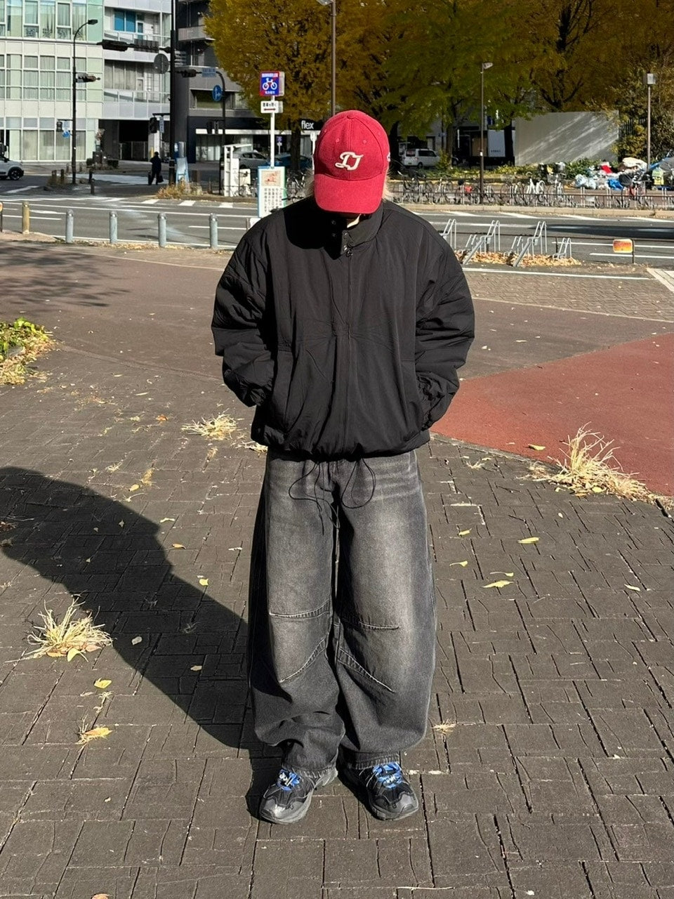 受注制【youll】pin tuck denim pants (2color)