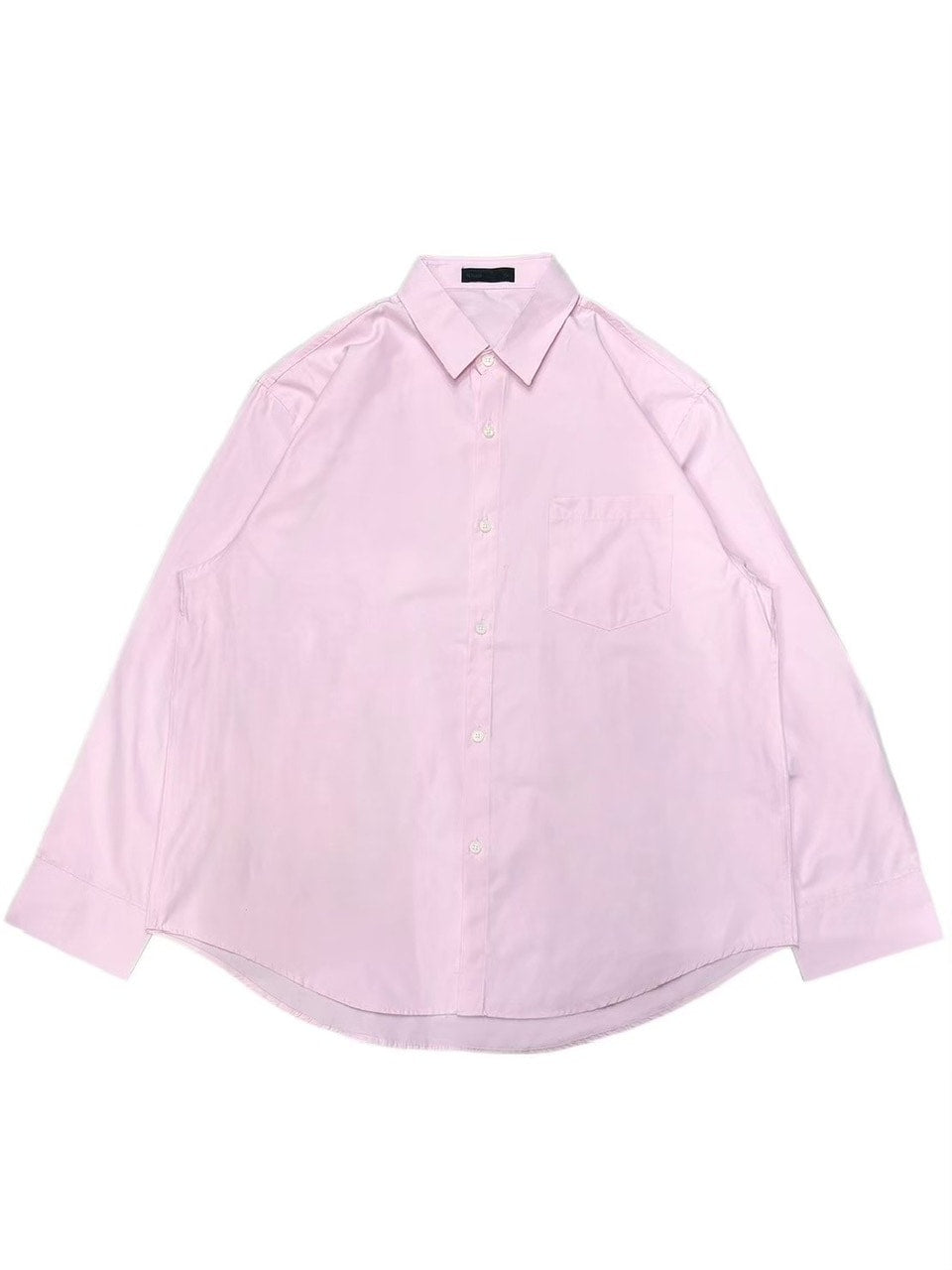 【Chikashitsu +】basic cotton shirt (3color)
