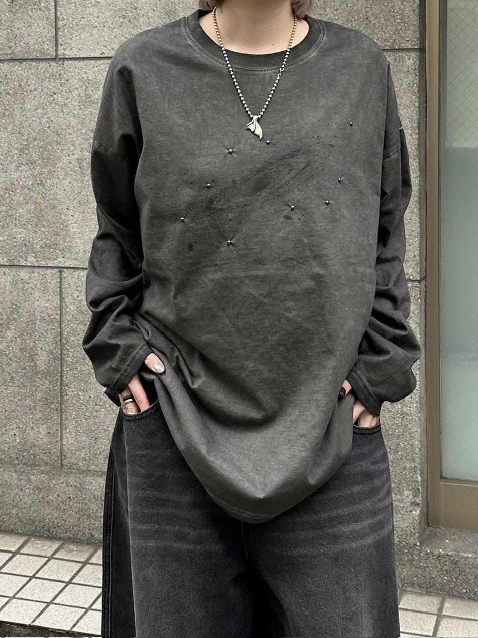 受注制【youll】galaxy long tee (2color)