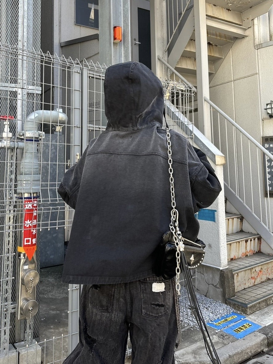 【DIG YOUR OWN GRAVE】PAILOT DENIM HOODIE