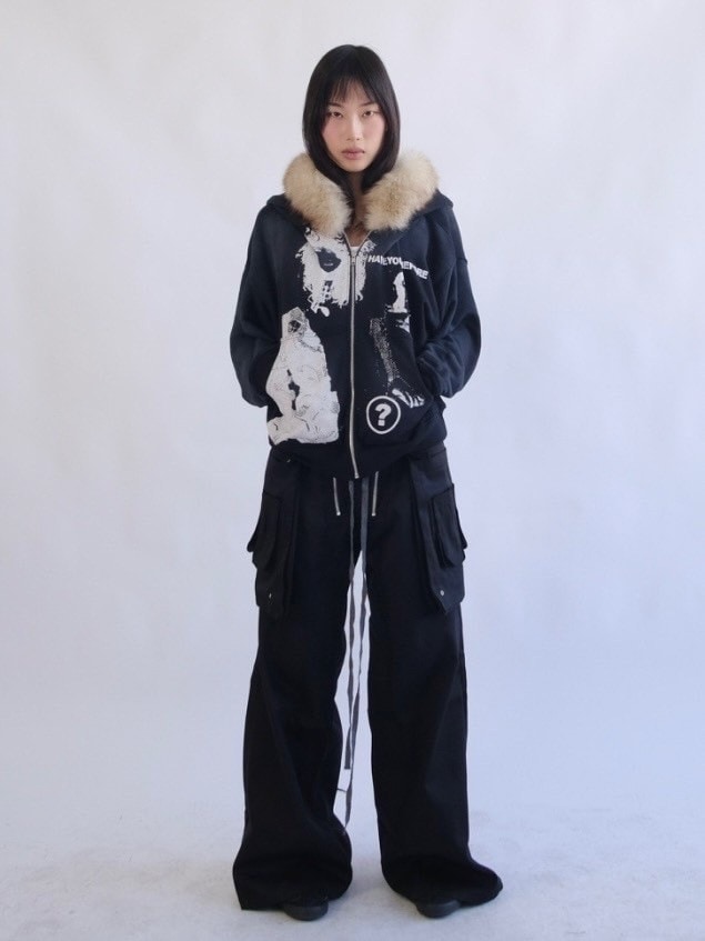 【haveyoudiedbefore?】Mycelium V3 Fur Hoodie