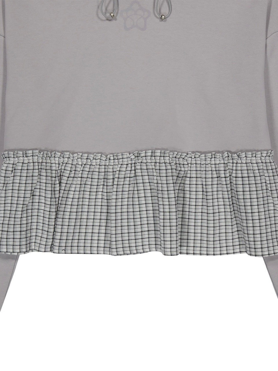 【TUOMIO】FRILL LAYERED HOOD