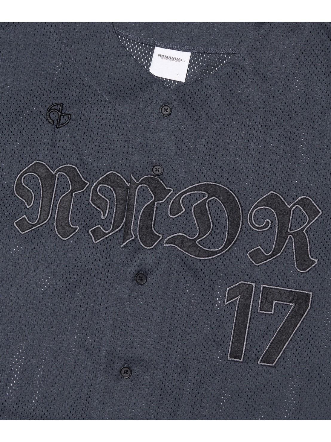 【NOMANUAL】SMOKE BALL MESH JERSEY