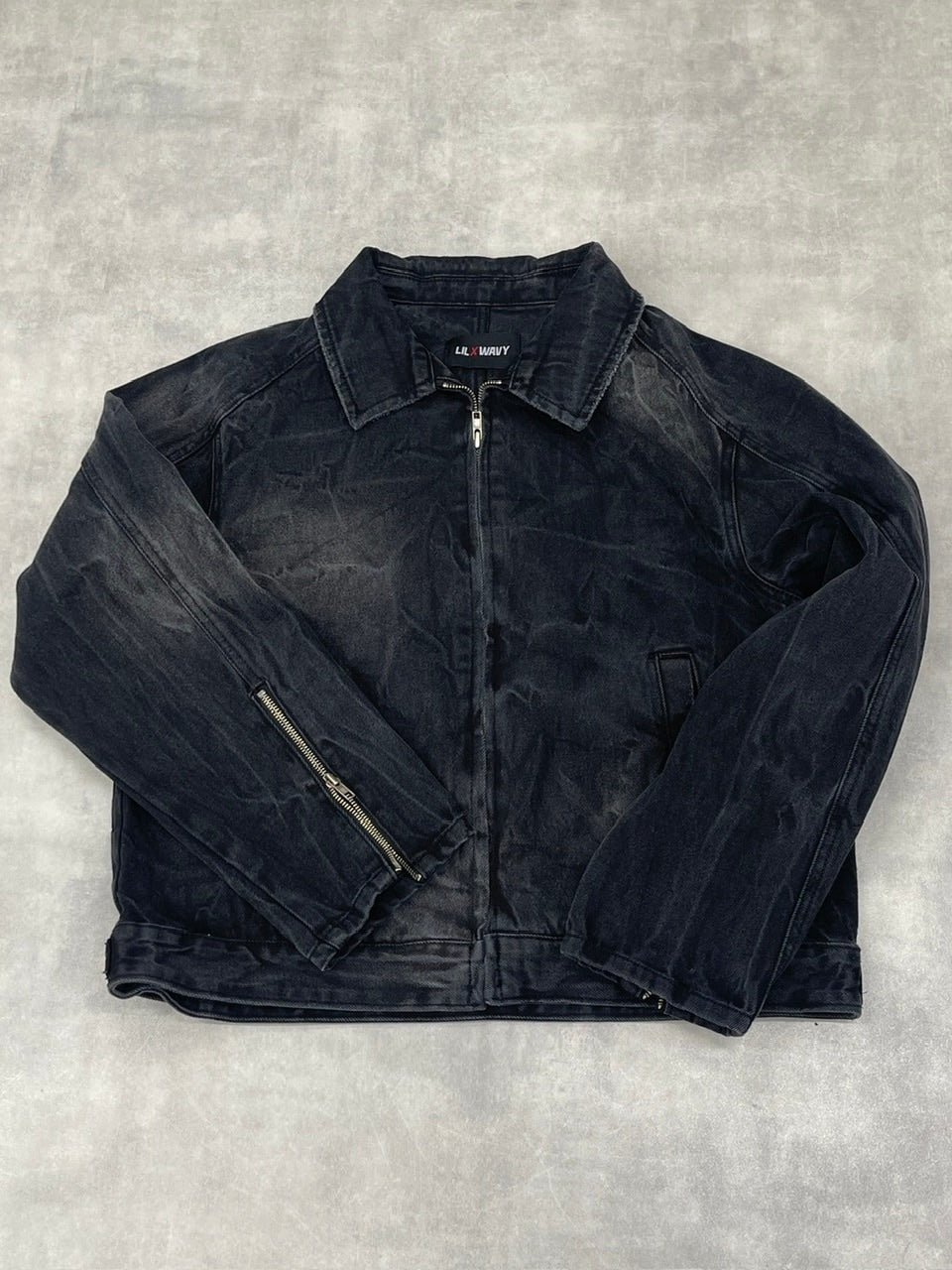 受注制【nmtc +】side zip denim jacket