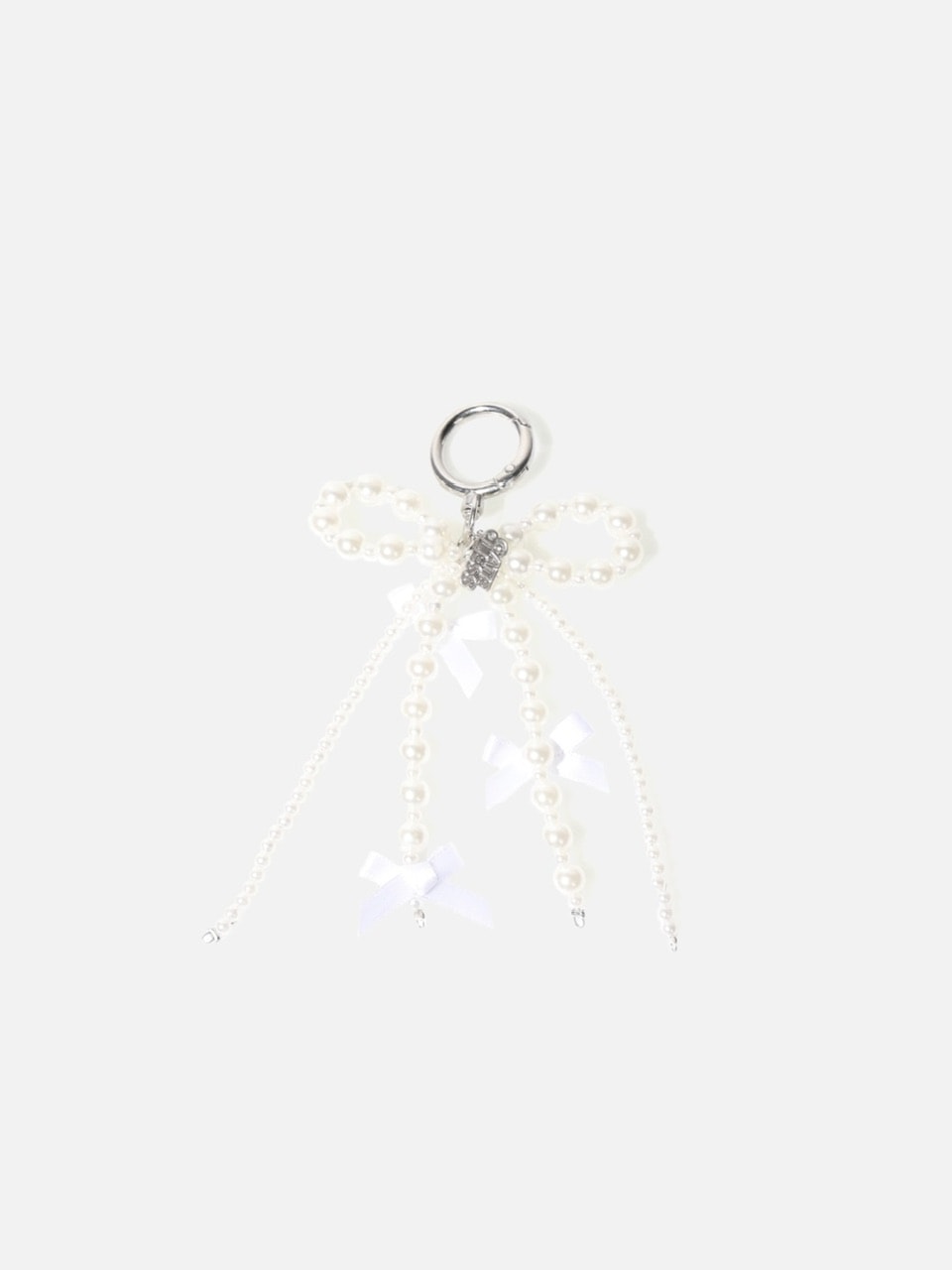 【GATELESS】PEARL RIBBON KEYRING