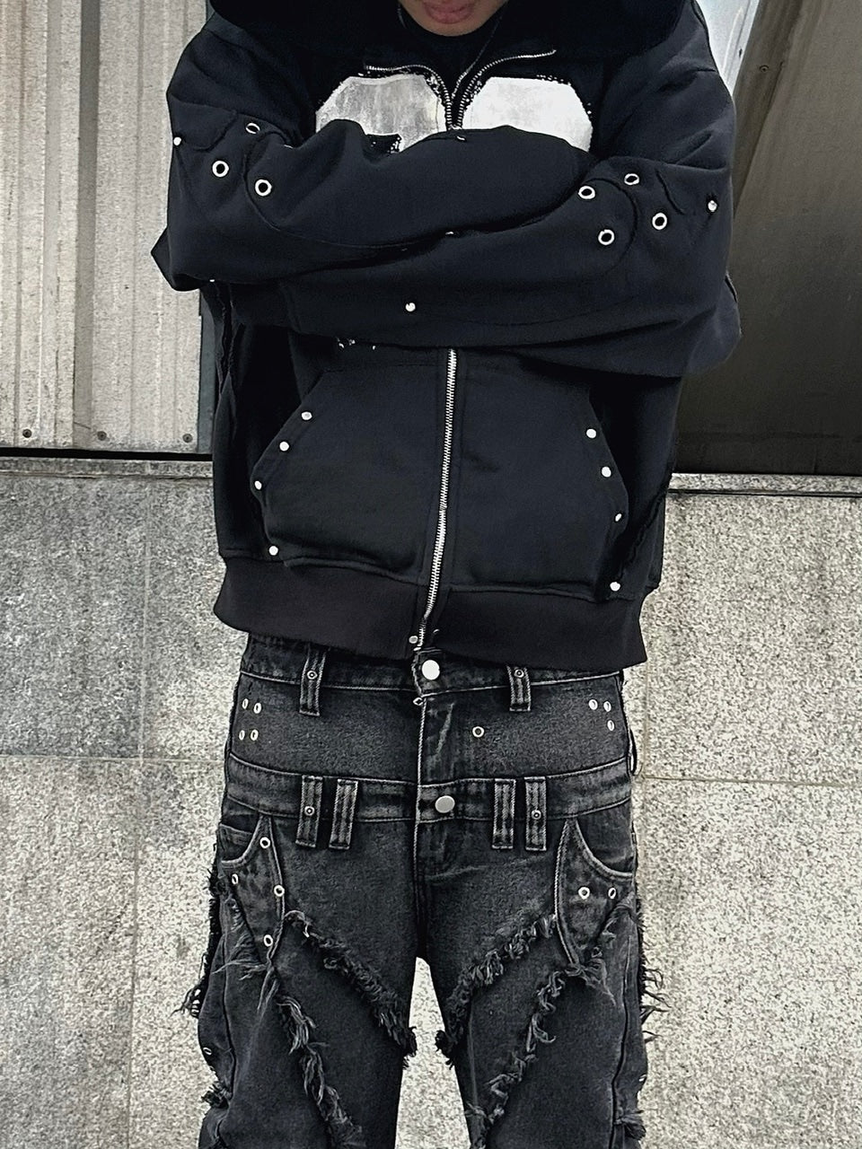 【Cozy world Wide】00 KNIGHT CLUB HOODZIP