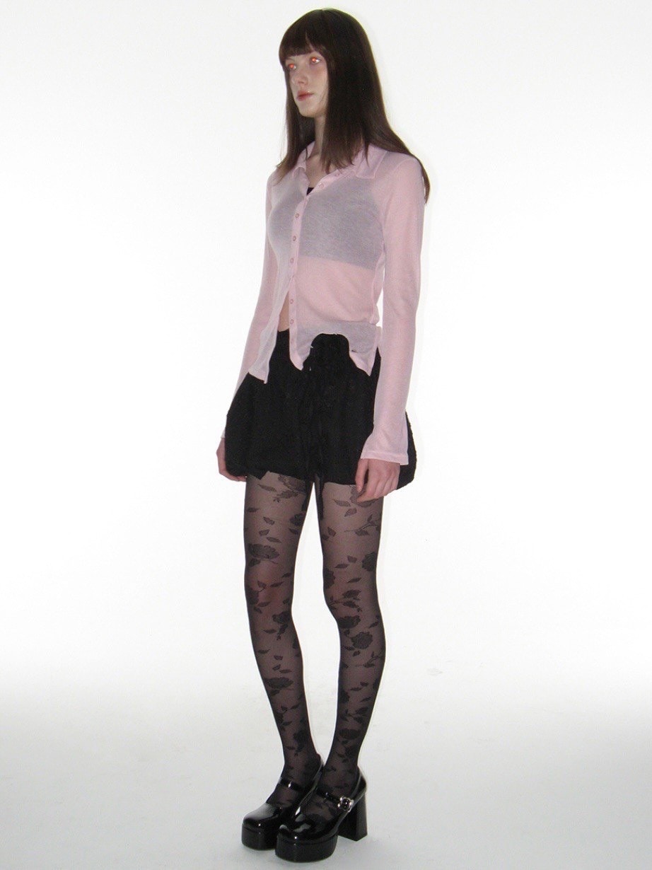 【CRANK】ROSE PUNCHING BALLOON SKIRT