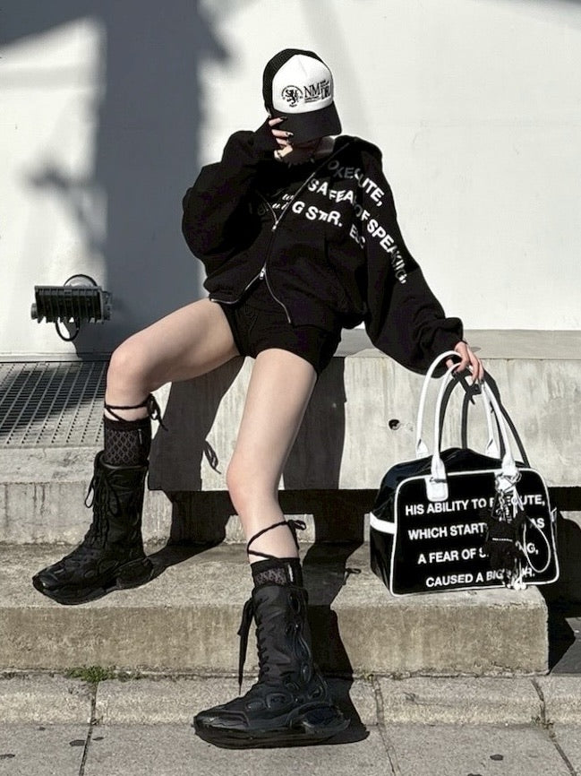 受注制【nmtc +】sweat mini shorts (2color)