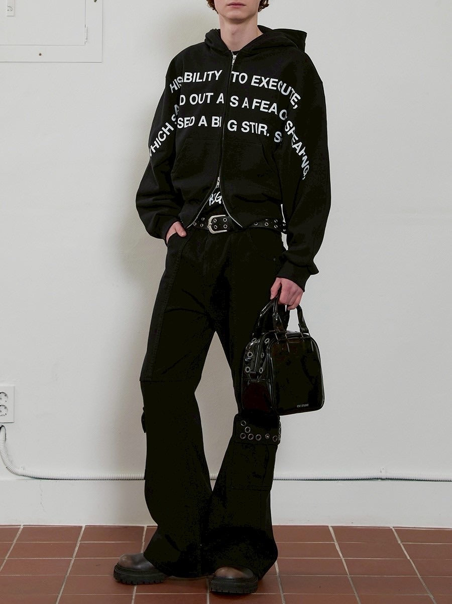 【ESC STUDIO】eyelet tote bag