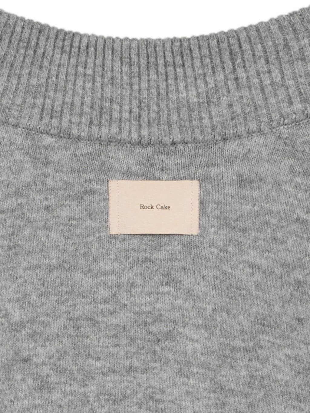 【ROCK CAKE】Off Shoulder Damaged Knit