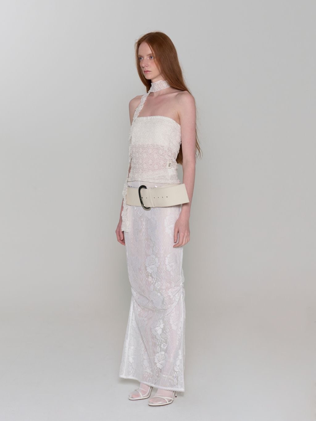 【ROCK CAKE】Lace Tube Top Set