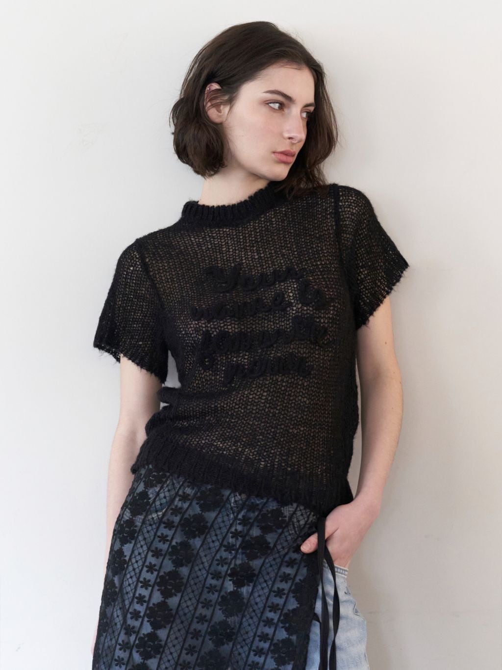 【ROCK CAKE】Layered Lace Skirt