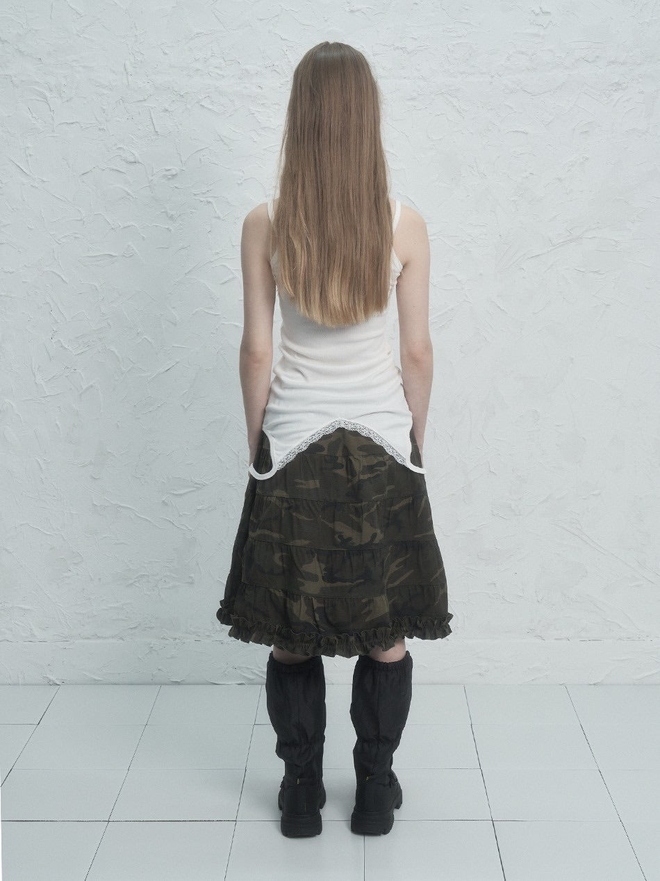 【SETUP‐EXE】LACE UP DOWN SLEEVELESS