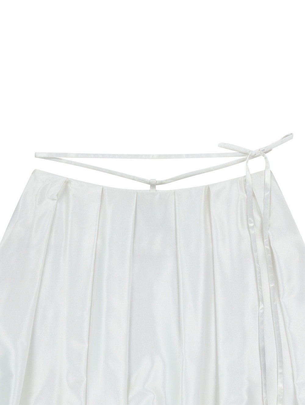 【TUOMIO】SATIN BALLOON SKIRT