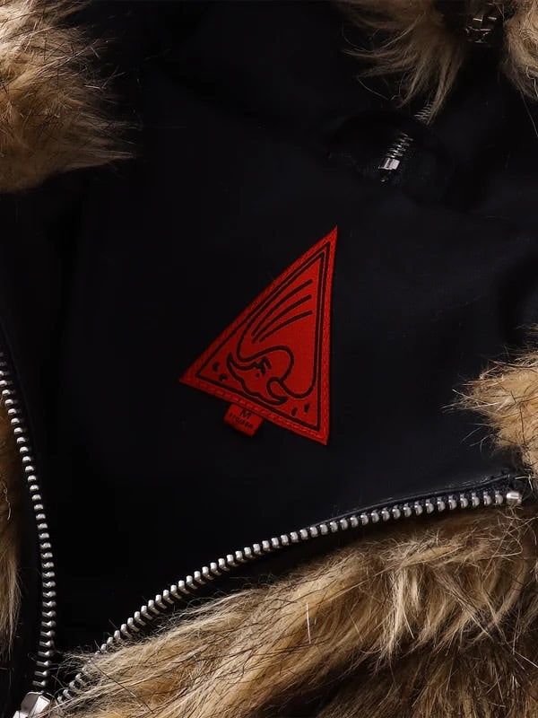 【The Boy Has No Patience】BLOOD MOON NIGHT BOXER ECO-FRIENDLY FUR COAT