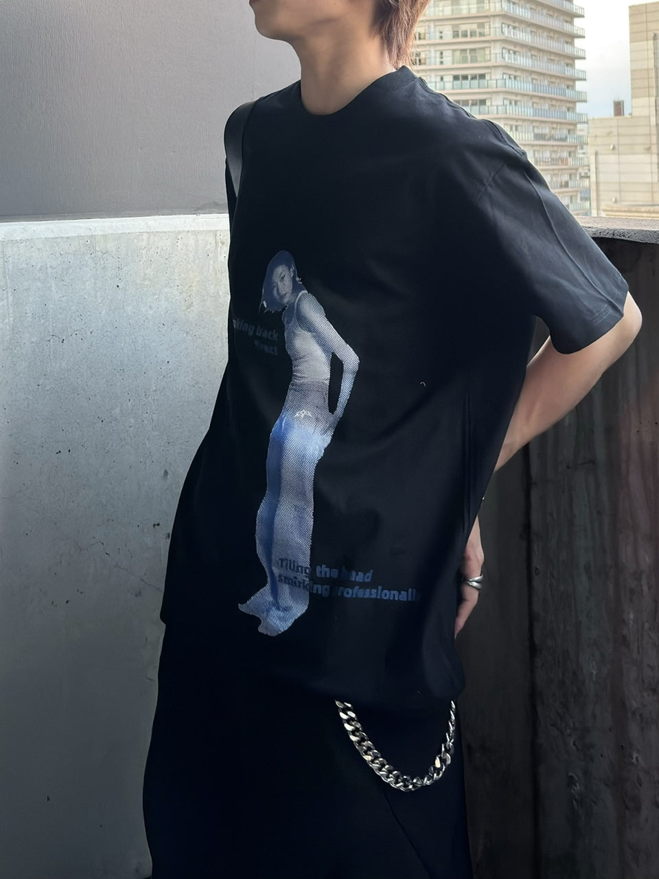 国際配送【RENOL】human tee (2color)