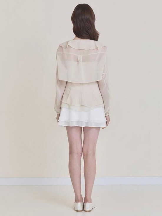 【NOTYOURROSE】Fairy chiffon bolero