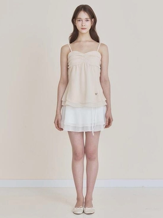 【NOTYOURROSE】Fairy chiffon top