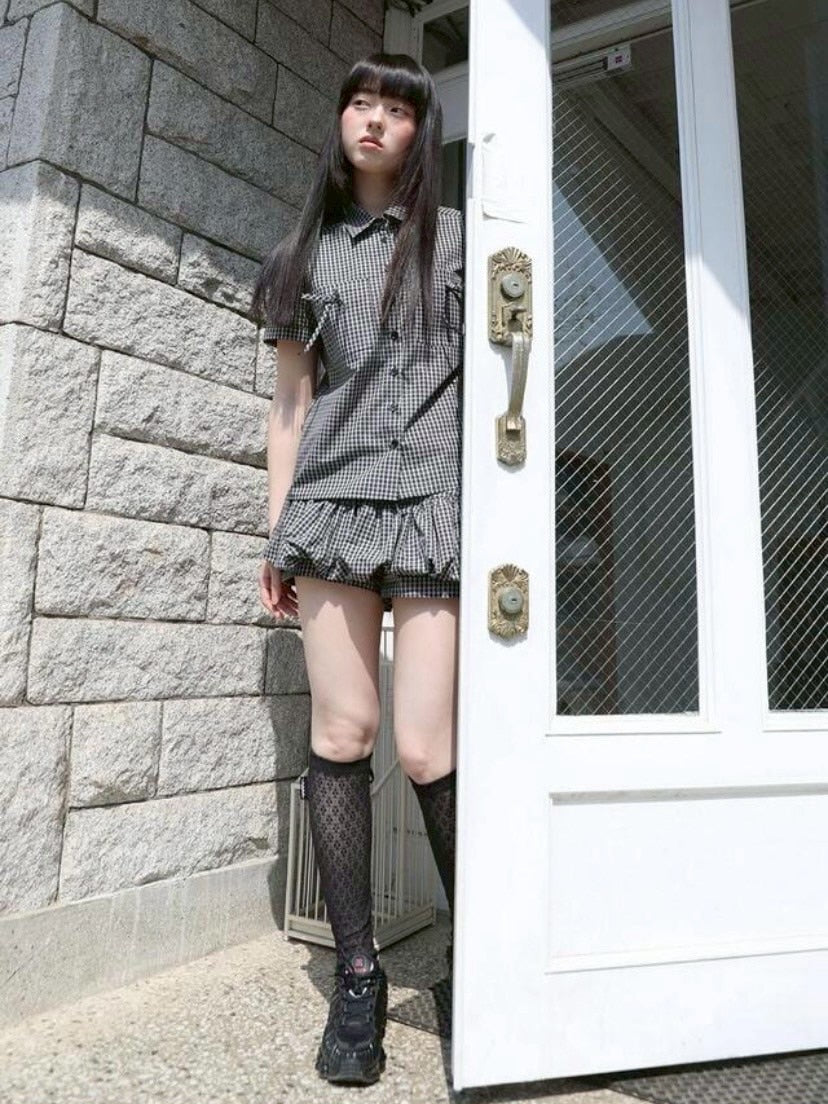 【Uglyshadow】PUMPKIN SKIRT PANTS