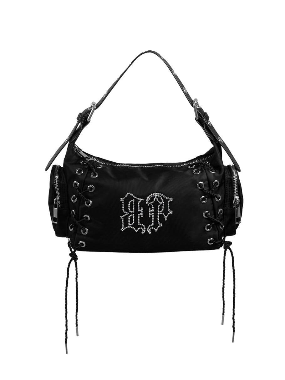 【BLACK PURPLE】Glow Corset Bag