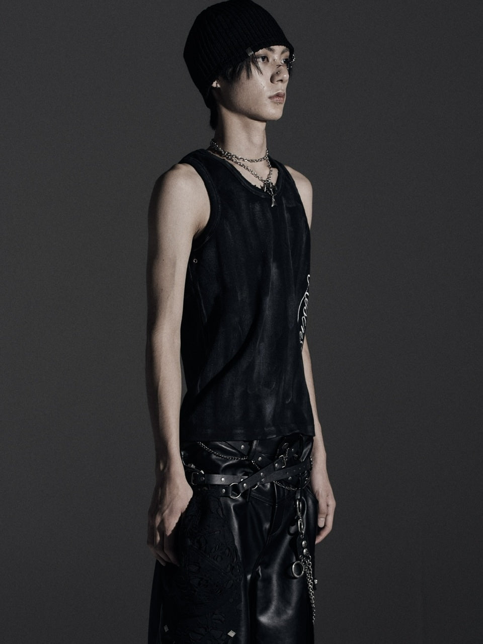 【Rosen Kreuz】ASHES HALO TANK TOP