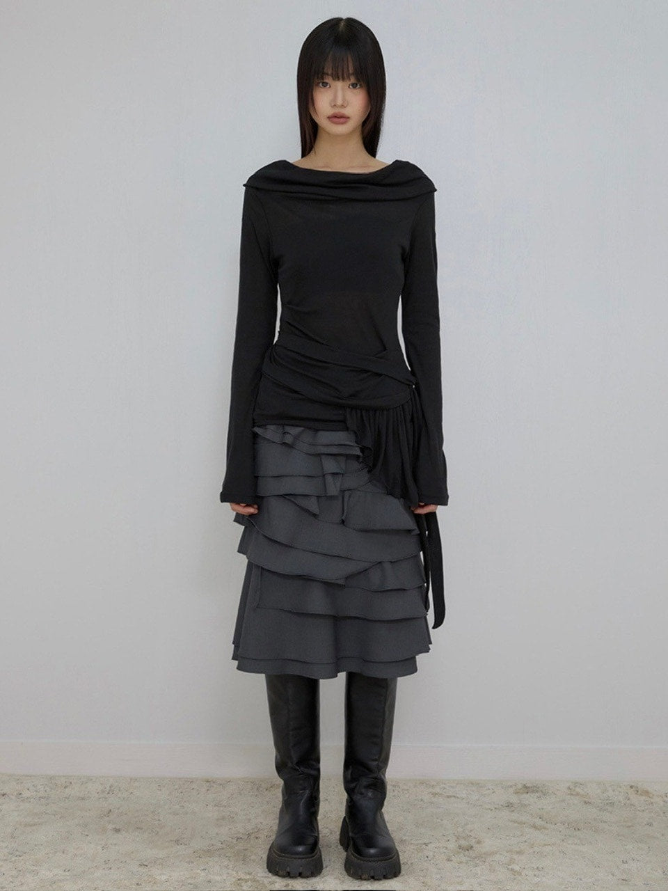 【FLAREUP】Faye Frill Long Sleeve