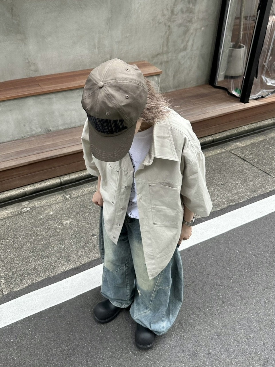 受注制【youll】vintage balloon denim pants