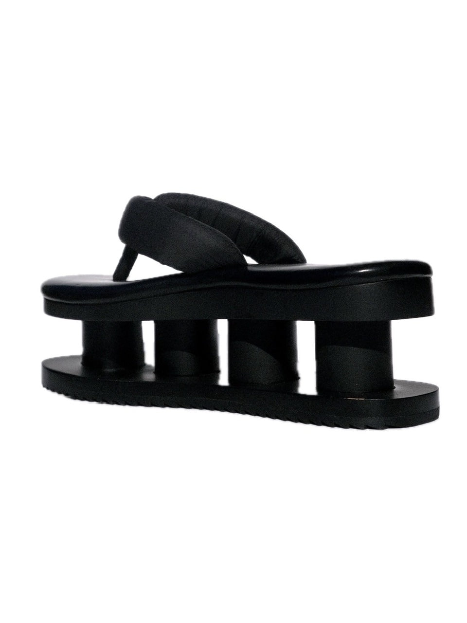 【ESQAPE】WOODEN PLATFORM SANDAL / 【エスケープ】厚底プラットフォームサンダル