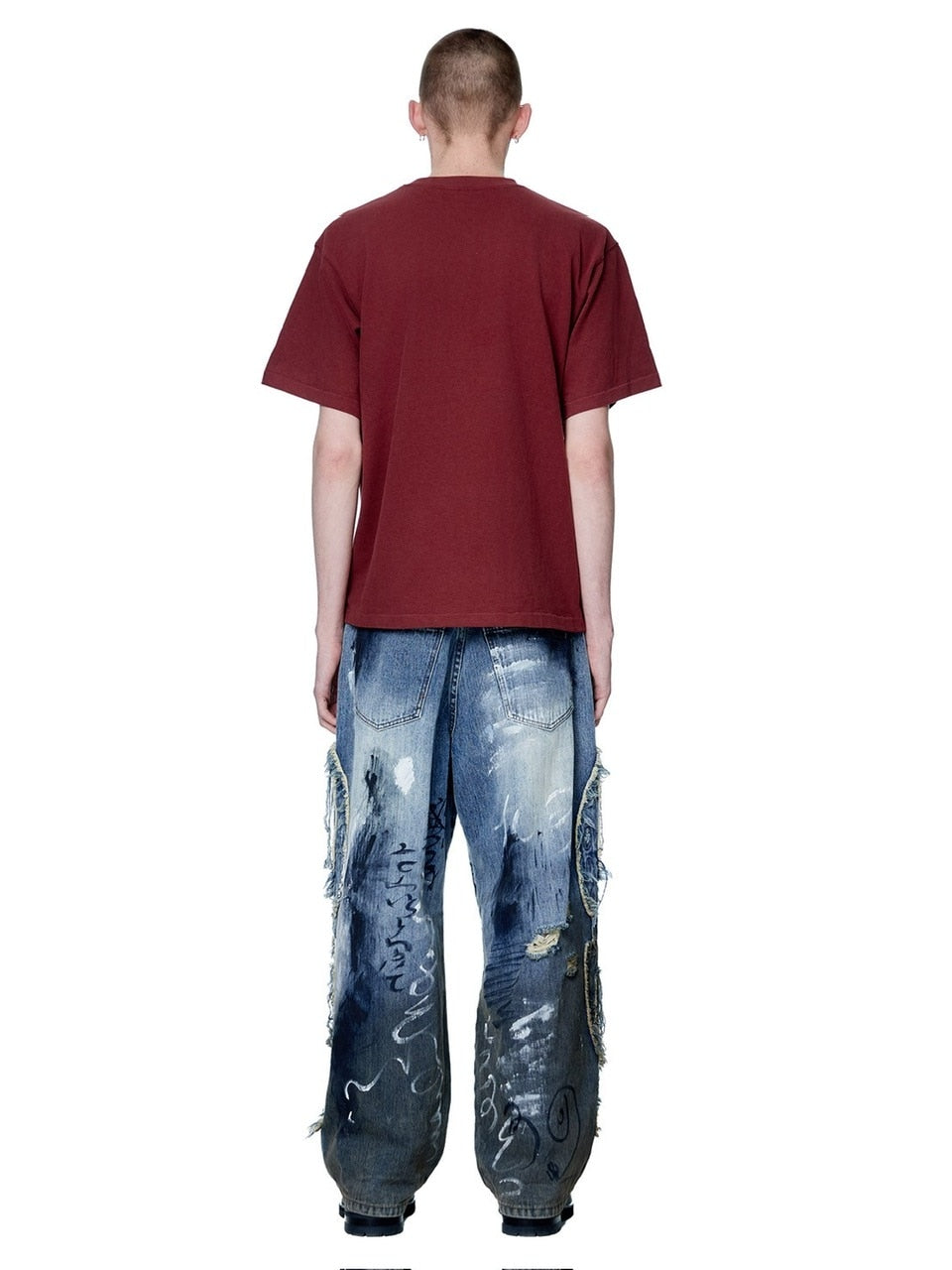 【The Boy Has No Patience】LUMINOUS DAWN KNIGHT & SWORD TEE / 【ザボーイハズノーペーシェンス】ナイト＆ソードグラフィックデザイン半袖Tシャツ