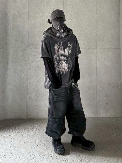 【roaringrad】CRUSADER WASHED OVER T-SHIRT / 【ロアリングラド】クルセイダーウォッシュドオーバー半袖Tシャツ