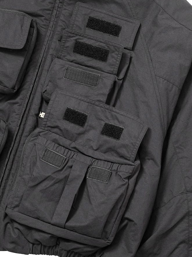 【AJOBYAJO】Cargo Nylon Short Jacket / 【アジョバイアジョ】カーゴナイロンショートジャケット
