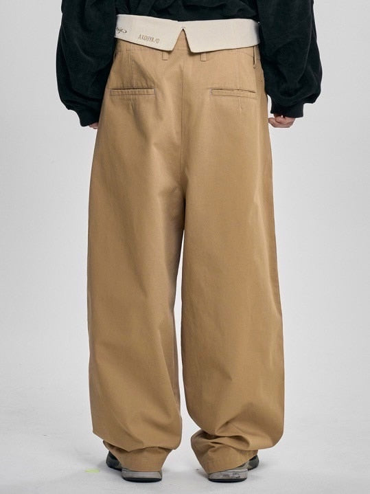 【AJOBYAJO】High Waist Oversized Pants / 【アジョバイアジョ】ハイウエストオーバーサイズカーゴパンツ