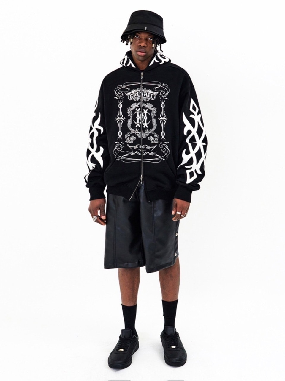 【E RIN AI E】TRIBAL PARTY HOODIE