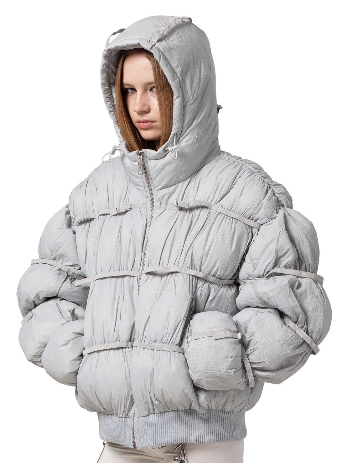 【RACER WORLDWIDE】Puffer Jacket X【レーサーワールドワイド】パファーダウンジャケット