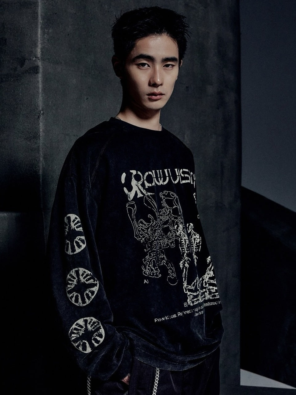 【NOMANUAL】S.I LONG SLEEVE TEE