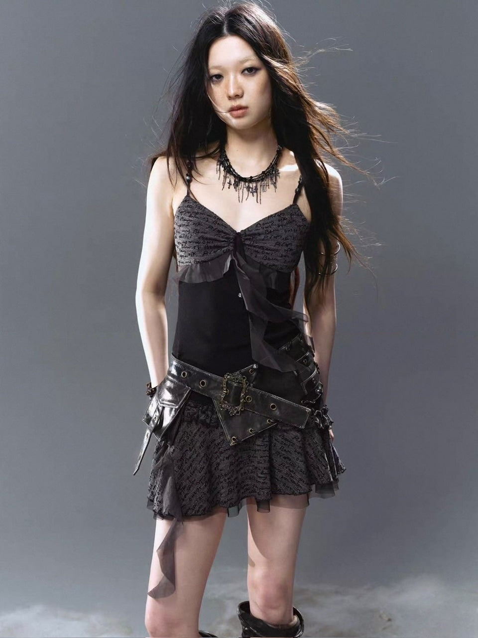 【Cest Nous】Leather Corset Belt / 【セヌー】コルセットベルト